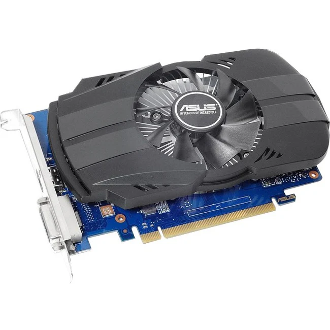 Asus NVIDIA GeForce GT 1030 Graphic Card - 2 GB GDDR5 - 1900 x 1200 - 1.28 GHz Core - 1.53 GHz Boost Clock - 64 bit Bus Width - PCI Express 3.0 - HDMI - DVI