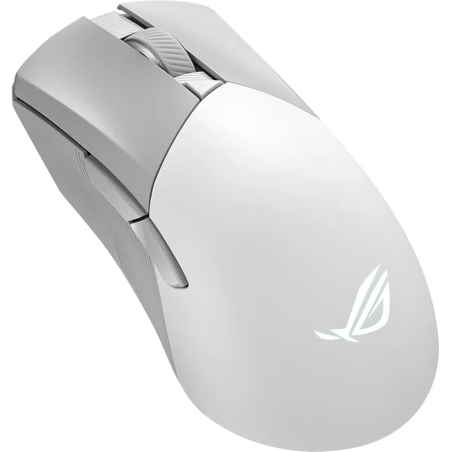 Asus ROG Gladius III Wireless Gaming Mouse - Optical - Cable/Wireless - Bluetooth/Radio Frequency - 2.40 GHz - Rechargeable - 1 Pack - USB 2.0 Type A - 36000 dpi - Asymmetrical