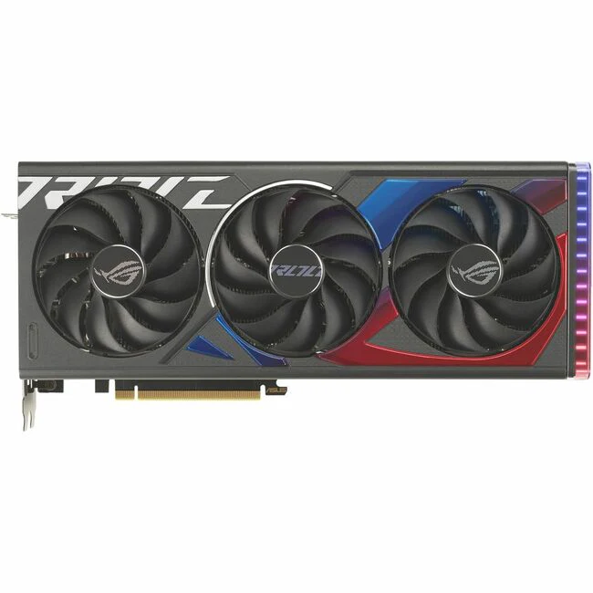 Asus ROG NVIDIA GeForce RTX 4060 Graphic Card - 8 GB GDDR6 - 7680 x 4320 - 2.70 GHz Boost Clock - 128 bit Bus Width - PCI Express 4.0 - DisplayPort - 3 x DisplayPort - HDMI