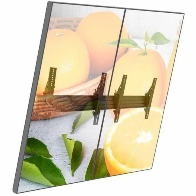 Atdec 2x1 Wall Menu Board Mount (49.2" rail), Tilting Angle