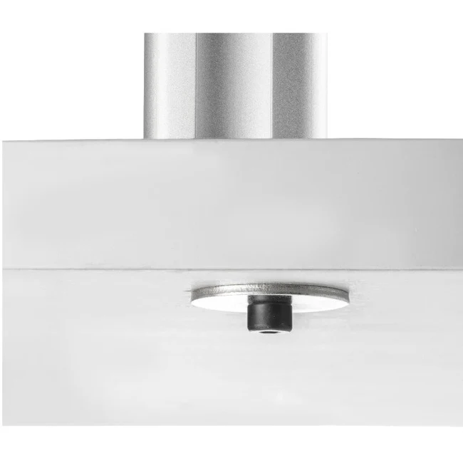 Atdec Bolt Through Desk Fixing - Silver
