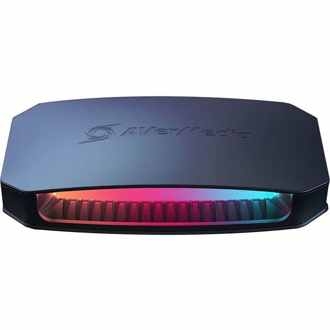 AVerMedia Live Gamer Ultra 2.1, USB HDMI 2.1 Game Capture Card (GC553G2) - Functions: Video Game Capturing, Video Streaming, Video Recording - 4K - YUY2 - USB - Audio Line In - Audio Line Out - PC