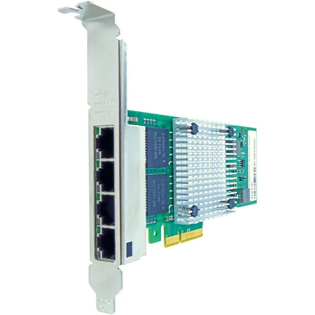 Axiom 10/100/1000Mbs Quad Port RJ45 PCIe x4 NIC Card for Cisco - N2XX-ABPCI03-M3 - 1000Mbs Quad Port RJ45 PCIe x4 NIC Card