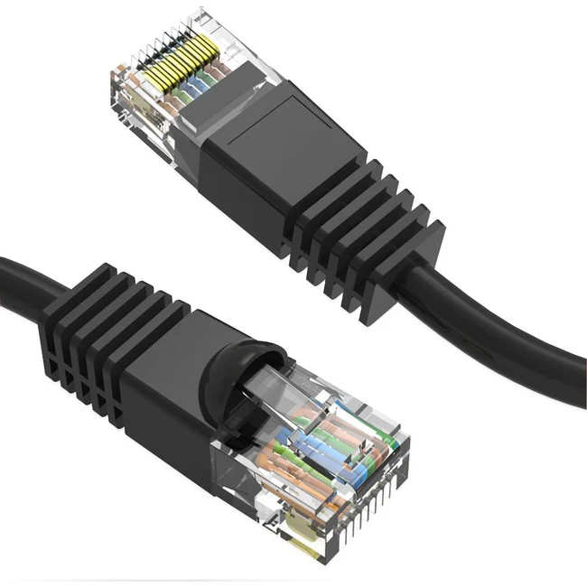 Axiom 10FT CAT6 UTP 550mhz Patch Cable Snagless Molded Boot (Black)