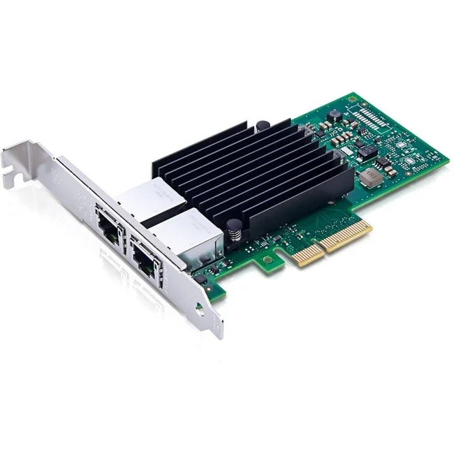 Axiom 10Gbs Dual Port RJ45 PCIe 3.0 x4 NIC Card for Dell - 406-BBKU - 10Gbs Dual Port RJ45 PCIe 3.0 x4 NIC Card