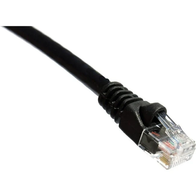 Axiom 12FT CAT5E 350mhz Patch Cable Molded Boot (Black)