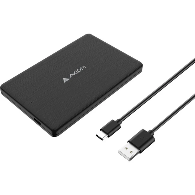 Axiom 2.5-inch USB-C 3.1 Gen2 External Portable Hard Drive Enclosure