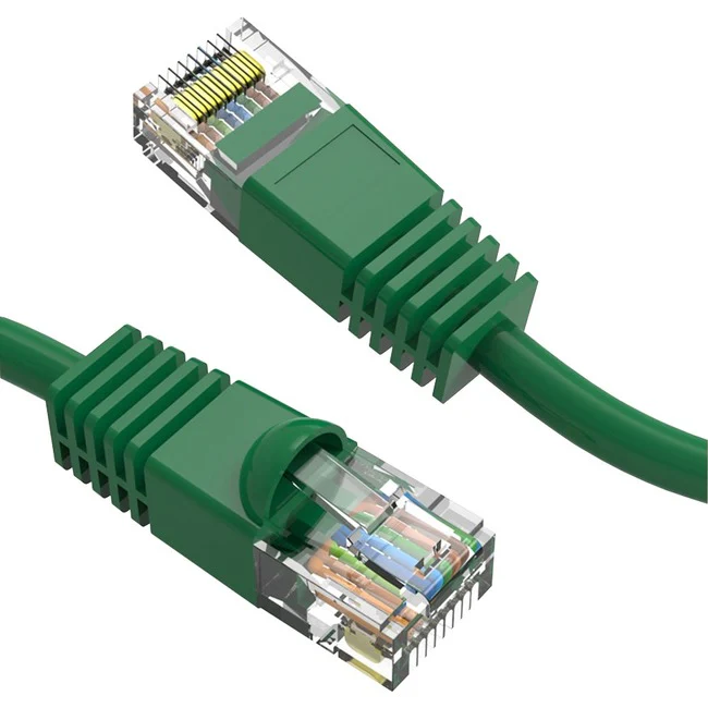 Axiom 25FT CAT6 UTP 550mhz Patch Cable Snagless Molded Boot (Green)