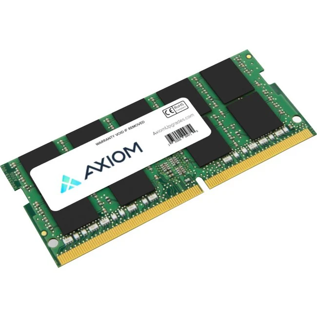 Axiom 32GB DDR4 SDRAM Memory Module - For Mobile Workstation - 32 GB - DDR4-2666/PC4-21300 DDR4 SDRAM - 2666 MHz - CL19 - 1.20 V - ECC - 260-pin - SoDIMM - Lifetime Warranty
