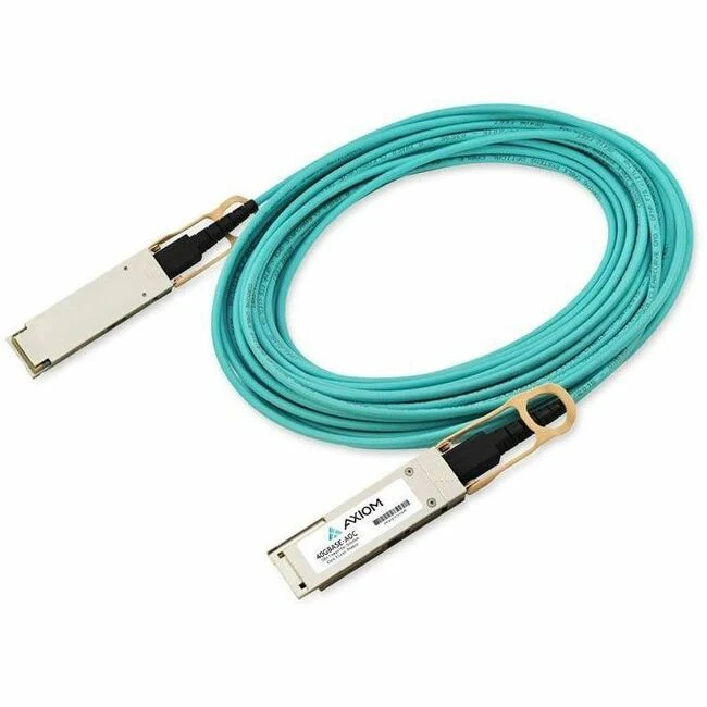 Axiom 40GBASE-AOC QSFP+ Active Optical Cable Edge-Core Compatible 1m