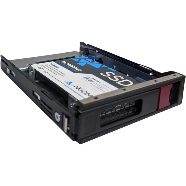 Axiom 480GB Enterprise EV200 3.5-inch Hot-Swap SATA SSD for HP - Server Device Supported - 683 TB TBW - 550 MB/s Maximum Read Transfer Rate - Hot Swappable - 256-bit Encryption Standard - 5 Year Warranty