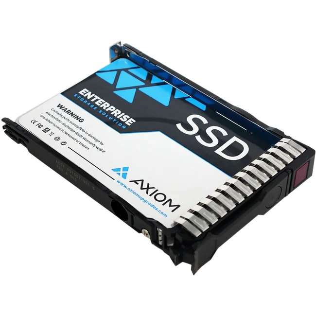 Axiom 480GB Enterprise Pro EP400 2.5-inch Hot-Swap SATA SSD for HP - 816985-B21 - 525 MB/s Maximum Read Transfer Rate - Hot Swappable - 256-bit Encryption Standard - 5 Year Warranty