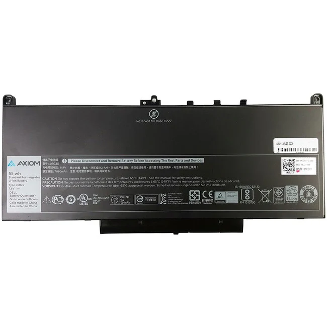 Axiom LI-ION 4-Cell NB Battery for Dell - 451-BBSX - Axiom LI-ION 4-Cell Battery for Dell - 451-BBSX