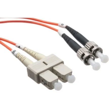 Axiom SC/ST Multimode Duplex OM2 50/125 Fiber Optic Cable 10m