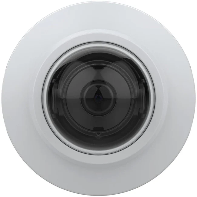 AXIS M3086-V 4 Megapixel Indoor Network Camera - Color - Mini Dome - White - TAA Compliant - H.264, H.265, Zipstream, H.264H, H.264M, H.264 (MPEG-4 Part 10/AVC), H.265 (MPEG-H Part 2/HEVC) - 2688 x 1512 - 2.40 mm Fixed Lens - 30 fps - RGB CMOS - HDMI - Ce
