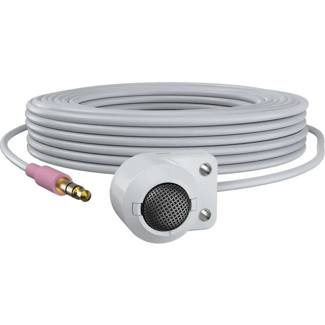 AXIS T8351 Mk II Wired Condenser Microphone - TAA Compliant - 16.40 ft - 20 Hz to 20 kHz -22 dB - Hemispherical, Omni-directional - Wall Mount, Ceiling Mount - Audio Line Out