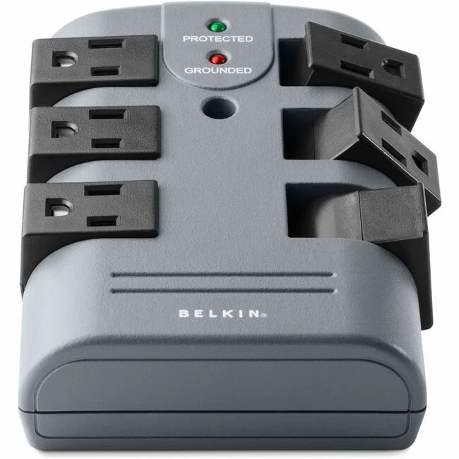 Belkin 6 Outlet Surge Protector with 6ft Power Cord - 5 pack - 1080 Joules - 6 x AC Power - 1080 J