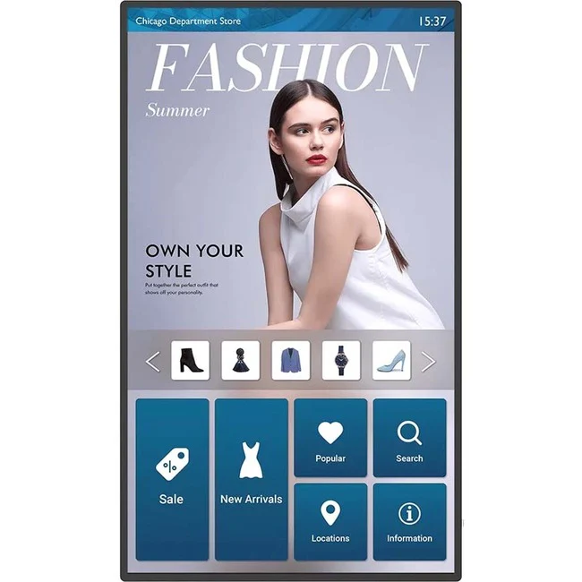 BenQ "55" Smart Interactive Signage - IL5501 - 55" LCD - In-plane Switching (IPS) Technology - Touchscreen - 24 Hours/7 Days Operation - ARM Cortex A73 - 3 GB - 3840 x 2160 - 400 Nit - 2160p - HDMI - USBEthernet - Android 8.0 Oreo