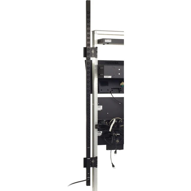 Black Box 30-Outlet PDU - NEMA L5-20P - 30 x NEMA 5-20R - 120 V AC - Vertical - Cabinet-mountable - Compact