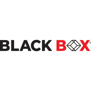 Black Box Cat.6 Coupler - Unhielded, Straight-Pin, Office Black, 10-Pack