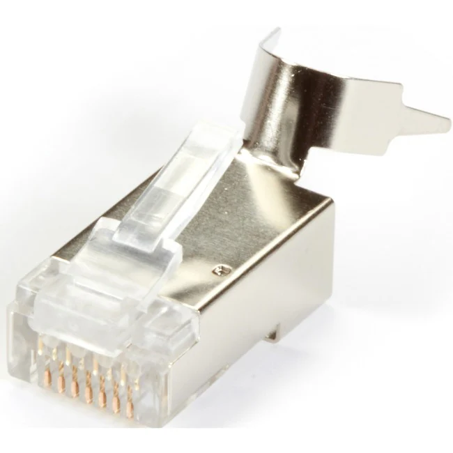 Black Box CAT6A RJ-45 Modular Plug - Shielded, 100-Pack