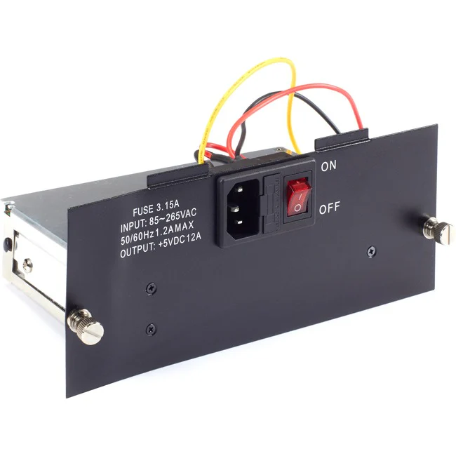 Black Box Power Supply Left MC CHS - Power Supply - Left, Copper to Fiber Media Converter Chassis