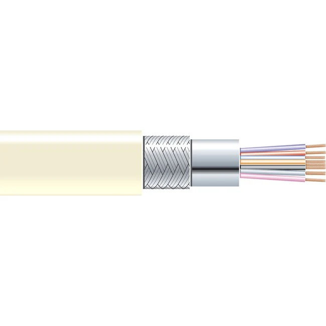 Black Box RS-232 Bulk Serial Cable - Double-Shielded, PVC, 7-Conductor, 500-ft. (152.4-m)
