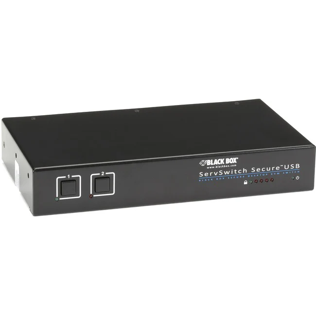 Black Box ServSwitch KM Switchbox - 2 Computer(s) - 1 Local User(s) - 1920 x 1280 - 3 x USB1 x VGA