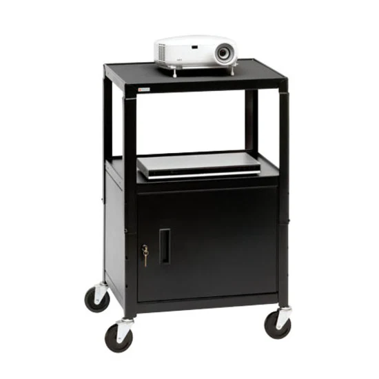 Bretford CA2642-E5 Adjustable Multipurpose Cart with  Cabinet