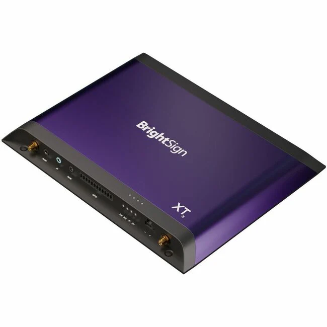 BrightSign XT2145 Digital Signage Appliance - High Dynamic Range (HDR) - 2160p - HDMI - USB - SerialEthernet - BrightSign OS