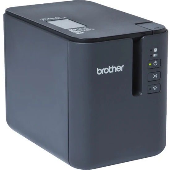 Brother P-touch PT-P950NW Desktop Thermal Transfer Printer - Monochrome - Label Print - Ethernet - USB - Serial - 3.15 in/s Mono - 360 x 720 dpi - Wireless LAN - 1.42" Label Width