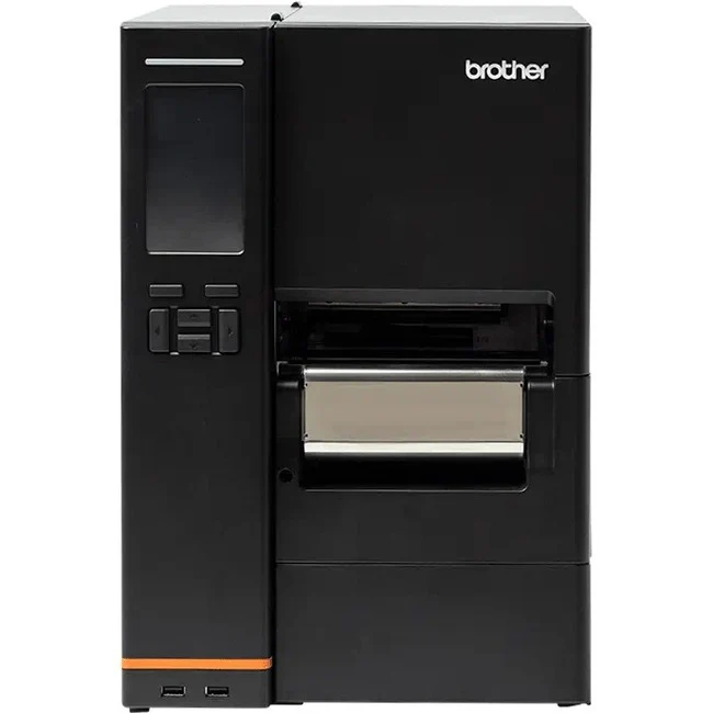 Brother TJ-4422TN Industrial Direct Thermal/Thermal Transfer Printer - Monochrome - Label Print - Ethernet - USB - Serial - Display Screen - Rewinder - 83.33 ft Print Length - 4.09" Print Width - 14 in/s Mono - 203 dpi - 4.49" Label Width