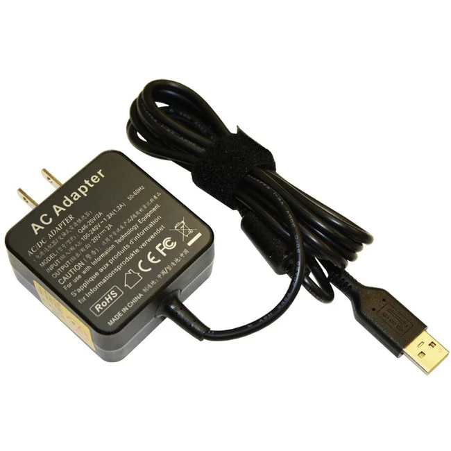 BTI AC Adapter - 40 W - 120 V AC, 230 V AC Input - 20 V DC/2 A Output