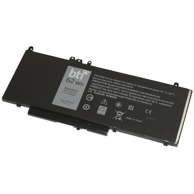 BTI Battery - Compatible OEM 0C1P4 451-BBTW 451-BBTX 451-BBUN 451-BBUP 451-BBUQ 535NC 6MT4T 7V69Y FN7FY HK6DV JCDHY K3JK9 NR1DY TXF9M Compatible Model LATITUDE E5470 LATITUDE E5570
