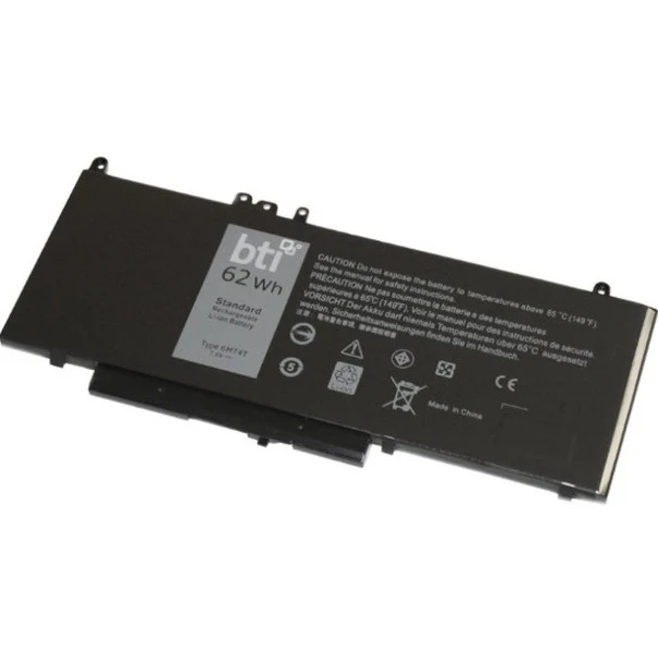 BTI Battery - Compatible OEM 0C1P4 451-BBTW 451-BBTX 451-BBUN 451-BBUP 451-BBUQ 535NC 6MT4T 7V69Y FN7FY HK6DV JCDHY K3JK9 NR1DY TXF9M Compatible Model LATITUDE E5570 LATITUDE E5470