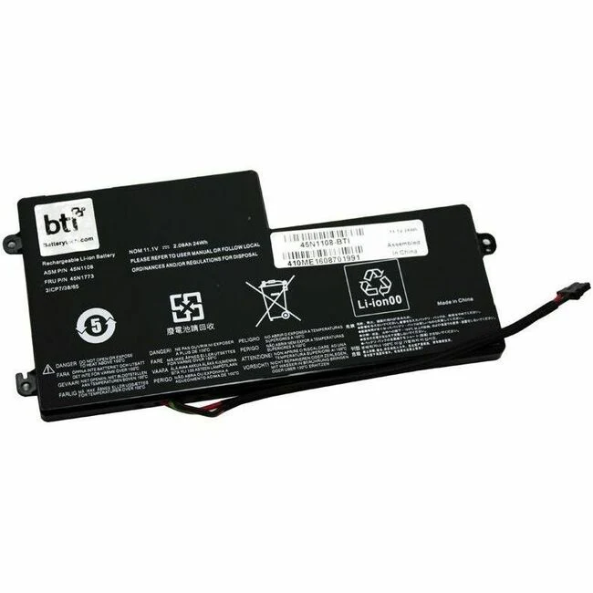 BTI Battery - Compatible OEM Numbers: 121500143 121500144 01AV459 45N1108 45N1109 45N1110 45N1111 45N1112 45N1113 45N1773 L16M3P71 SB10K97602 Compatible Models: A275 T440 T440S T450 T450S T460 X230S X240 X240S X250 X260 X270