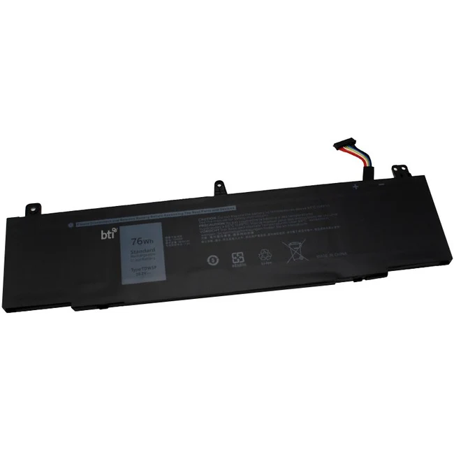 BTI Battery - Compatible OEM TDW5P 4RRR3 JFWX7 V9XD7 Compatible Model 13 R3 ALW13C