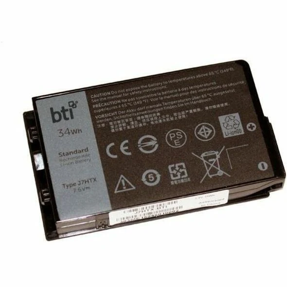BTI Battery - For Notebook - Battery Rechargeable - 4473 mAh - 34 Wh - 7.6 V DC