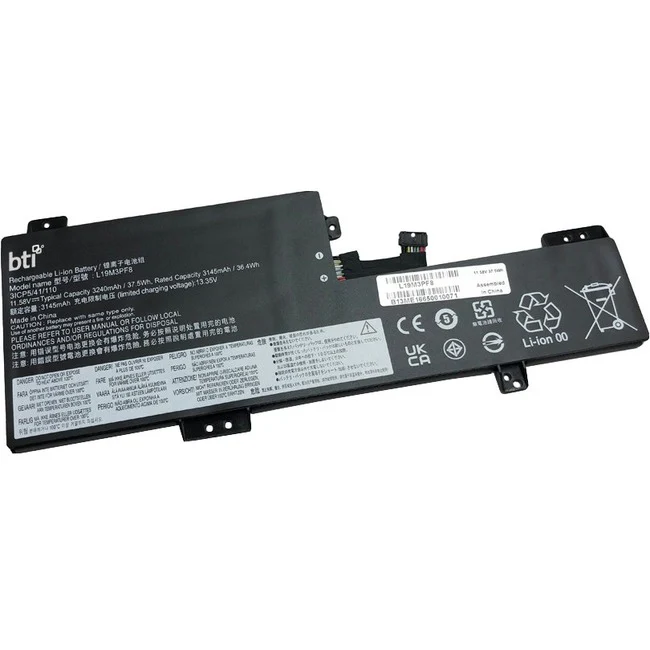 BTI L19M3PF8 Battery - For Notebook - Battery Rechargeable - 3730 mAh - 42 Wh - 11.25 V