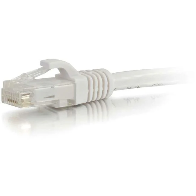 C2G 100 ft Cat6 Snagless UTP Unshielded Network Patch Cable - White