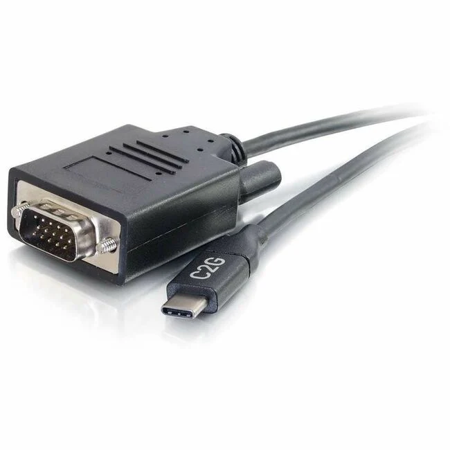 C2G 10ft (3m) USB-C to VGA Video Adapter Cable
