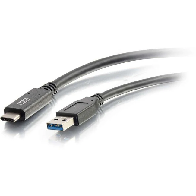 C2G 10ft USB C to USB A Cable - USB Type-C 3.1 Gen 1 - 5Gbps - M/M