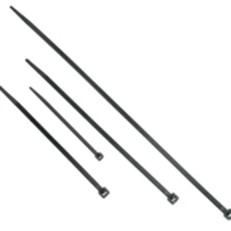 C2G 11.5in Reusable Cable Tie Multipack - Releasable Ties - 50 Pack - Black