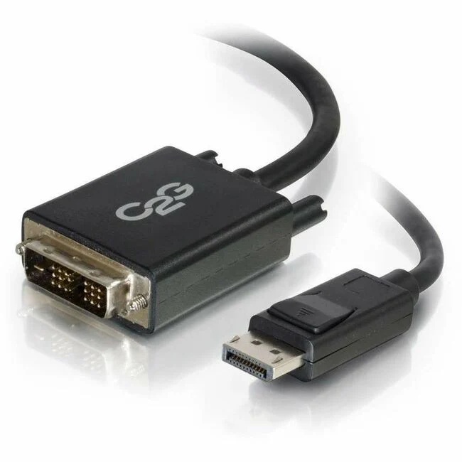C2G 15ft DisplayPort to Single Link DVI-D Adapter Cable - M/M
