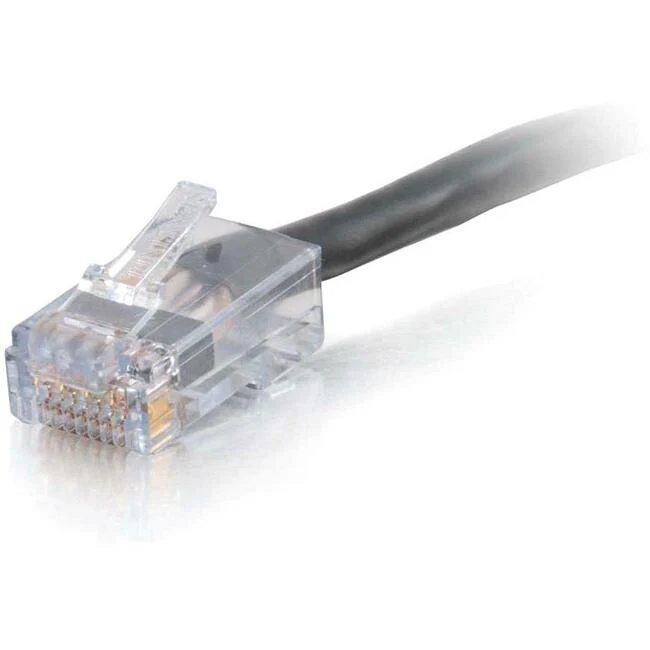 C2G 3 ft Cat6 Non Booted Plenum UTP Unshielded Network Patch Cable - Black