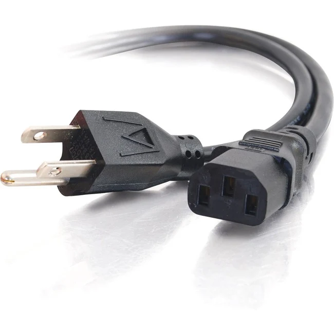 C2G 3ft 18 AWG Universal Power Cord (NEMA 5-15P to IEC320C13)