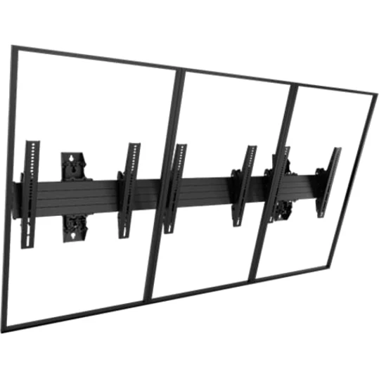 Chief Fusion Large Multi-Display Ceiling Mounted Menu Board - 4x1
