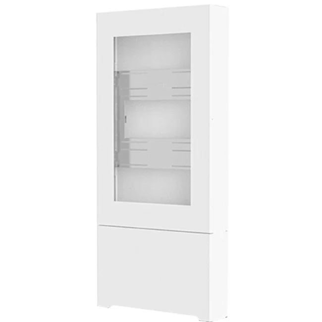 Chief Impact Floor Standing Kiosk - Portrait 40" White