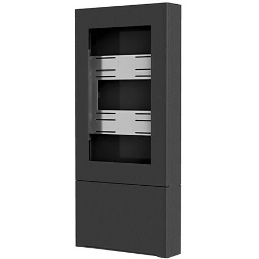 Chief Impact Floor Standing Kiosk - Portrait 43" Black