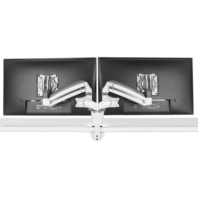 Chief KX Low-Profile Dual Monitor Arms, Desk Mount, White